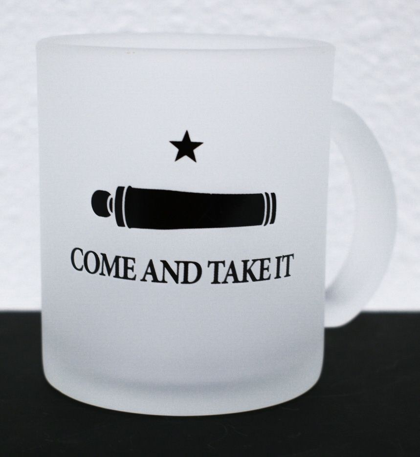 FROSTED MUG, COME TAKE IT